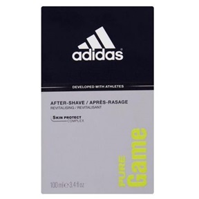 ADIDAS AFTER SHAVE 100ML PURE GAME ADIDAS AFTER SHAVE 100ML PURE GAME