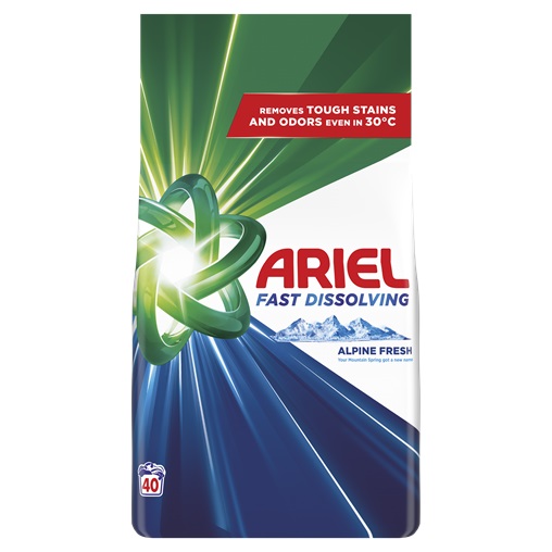 ARIEL MOSÓPOR 2,2KG 40 MOSÁS ALPINE FRESH ARIEL MOSÓPOR 2,2KG 40 MOSÁS ALPINE FRESH