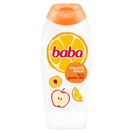 BABA TUSFÜRDŐ 400ML NŐI KÉNYEZTETŐ - TEJ&GYÜMÖLCSILLAT BABA TUSFÜRDŐ 400ML NŐI KÉNYEZTETŐ - TEJ&GYÜMÖLCSILLAT