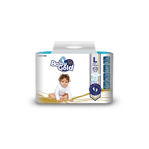 BABY GOLD PELENKA 40DB 9-13KG MAXI 4 "L" BABY GOLD PELENKA 40DB 9-13KG MAXI 4 "L"