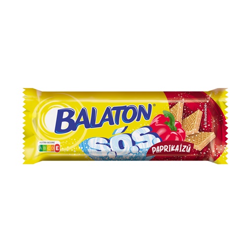 BALATON S.Ó.S. KRÉMMEL TÖLTÖTT OSTYA 56G PAPRIKAÍZŰ BALATON S.Ó.S. KRÉMMEL TÖLTÖTT OSTYA 56G PAPRIKAÍZŰ