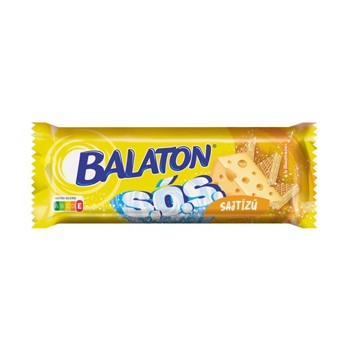 BALATON S.Ó.S. KRÉMMEL TÖLTÖTT OSTYA 56G SAJTÍZŰ BALATON S.Ó.S. KRÉMMEL TÖLTÖTT OSTYA 56G SAJTÍZŰ