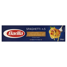 BARILLA TÉSZTA 500G SPAGHETTI