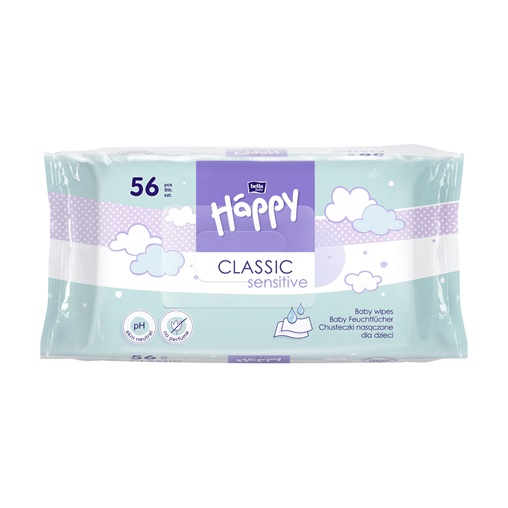 BELLA BABY HAPPY NEDVES TÖRLŐKENDŐ 56DB CLASSIC SENSITIVE