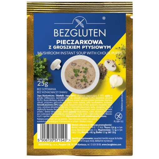 BEZGLUTEN GLUTÉNMENTES INSTANT LEVESPOR 25G GOMBA LEVESGYÖNGGYEL BEZGLUTEN GLUTÉNMENTES INSTANT LEVESPOR 25G GOMBA LEVESGYÖNGGYEL