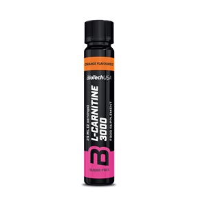 BIOTECH USA L-CARNITINE AMPULLA 3000MG 25ML NARANCS BIOTECH USA L-CARNITINE AMPULLA 3000MG 25ML NARANCS