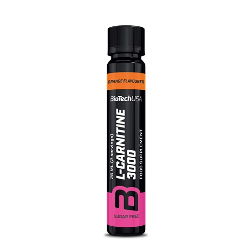 BIOTECH USA L-CARNITINE AMPULLA 3000MG 25ML NARANCS BIOTECH USA L-CARNITINE AMPULLA 3000MG 25ML NARANCS