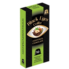 BLACK EYES COFFEE NESPRESSO KÁVÉKAPSZULA 10DB-OS MOGYORÓS CSOKOLÁDÉ BLACK EYES COFFEE NESPRESSO KÁVÉKAPSZULA 10DB-OS MOGYORÓS CSOKOLÁDÉ