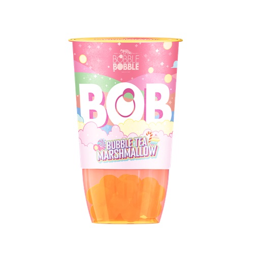 BOB BUBBLE TEA POH. 360ML MARSHMALLOW BOB BUBBLE TEA POH. 360ML MARSHMALLOW