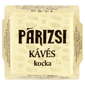 BOCI PÁRIZSI KOCKA 12,5G KÁVÉS ÍZŰ