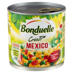 BONDUELLE CREATIF MEXICO ZÖLDSÉGKEVERÉK KONZERV 265G/300G BONDUELLE CREATIF MEXICO ZÖLDSÉGKEVERÉK KONZERV 265G/300G