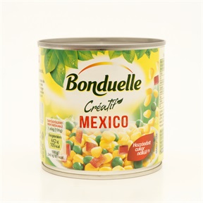 BONDUELLE CREATIF MEXICO ZÖLDSÉGKEVERÉK KONZERV 265G/300G BONDUELLE CREATIF MEXICO ZÖLDSÉGKEVERÉK KONZERV 265G/300G