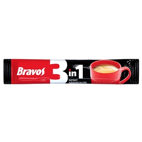 BRAVOS 3IN1 INSTANT KÁVÉ 17G DB-RA BRAVOS 3IN1 INSTANT KÁVÉ 17G DB-RA