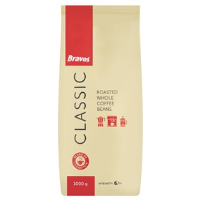 BRAVOS CLASSIC KÁVÉ 1KG SZEMES