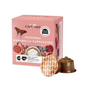 CAFE FREI DOLCE GUSTO KÁVÉKAPSZULA 9DB-OS HAVANNAI KARAMELLA-CAPPUCCINO CAFE FREI DOLCE GUSTO KÁVÉKAPSZULA 9DB-OS HAVANNAI KARAMELLA-CAPPUCCINO