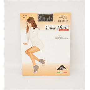 CALZE DORO HARISNYANADRÁG 40DEN DORINA NERO 5