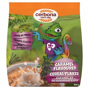 CERBONA KUKORICAPEHELY TASAKOS 225G KARAMELLÁS CERBONA KUKORICAPEHELY TASAKOS 225G KARAMELLÁS