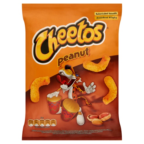 CHEETOS KUKORICA SNACK 43G FÖLDIMOGYORÓS CHEETOS KUKORICA SNACK 43G FÖLDIMOGYORÓS