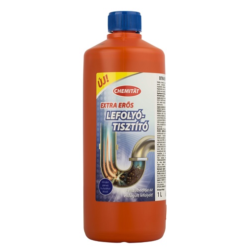 CHEMITAT LEFOLYÓTISZTÍTÓ 1L EXTRA ERŐS CHEMITAT LEFOLYÓTISZTÍTÓ 1L EXTRA ERŐS