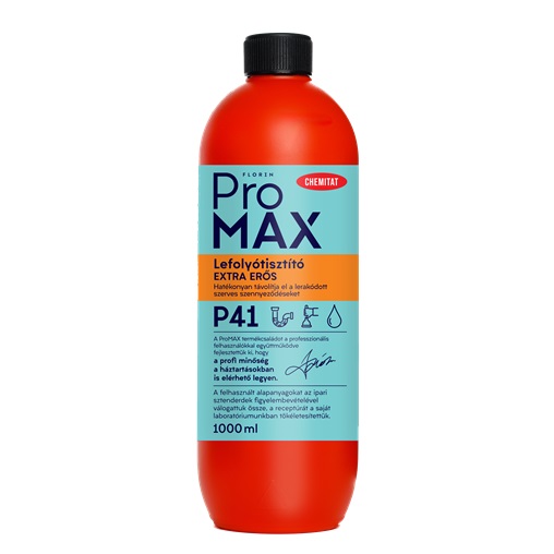CHEMITAT PROMAX LEFOLYÓTISZTÍTÓ 1L EXTRA ERŐS CHEMITAT PROMAX LEFOLYÓTISZTÍTÓ 1L EXTRA ERŐS