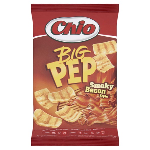 CHIO BÚZA- BURGONYASNACK 65G BIG PEP SMOKY BACON CHIO BÚZA- BURGONYASNACK 65G BIG PEP SMOKY BACON