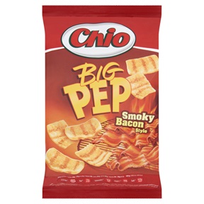 CHIO BÚZA- BURGONYASNACK 65G BIG PEP SMOKY BACON CHIO BÚZA- BURGONYASNACK 65G BIG PEP SMOKY BACON