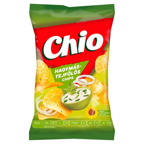CHIO CHIPS 60G HAGYMÁS-TEJFÖLÖS CHIO CHIPS 60G HAGYMÁS-TEJFÖLÖS