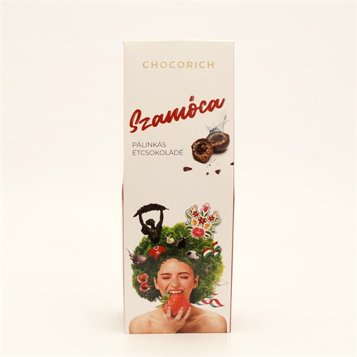 CHOCORICH PÁLINKÁS ÉTCSOKI DESSZERT 80G SZAMÓCA CHOCORICH PÁLINKÁS ÉTCSOKI DESSZERT 80G SZAMÓCA