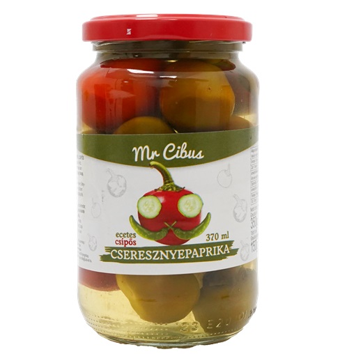 CIBUS CSERESZNYEPAPRIKA CSÍPŐS 150G/350G/370ML CIBUS CSERESZNYEPAPRIKA CSÍPŐS 150G/350G/370ML