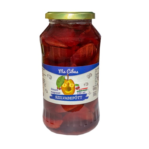 CIBUS SZILVABEFŐTT 385G/680G/720ML FELEZETT-MAGOZOTT