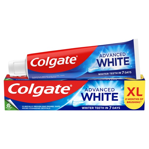 COLGATE FOGKRÉM 125ML ADVANCED WHITE