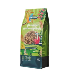 CORNEXI DZSUNGEXI GABONAPEHELY TELJES KIŐRLÉSŰ GABONÁVAL 250G MÉZES-MALÁTÁS-KAKAÓS CORNEXI DZSUNGEXI GABONAPEHELY TELJES KIŐRLÉSŰ GABONÁVAL 250G MÉZES-MALÁTÁS-KAKAÓS