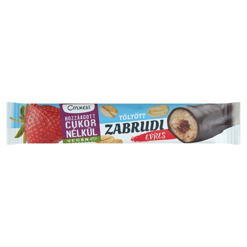 CORNEXI TÖLTÖTT ZABRUDI KAK.BEVONATTAL HCN ÉDESÍTŐSZERREL VEGÁN 30G EPRES