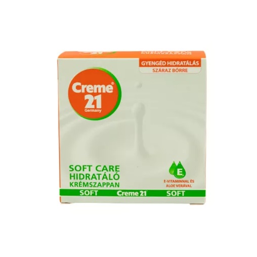 CREME 21 SZAPPAN 125G HIDRATÁLÓ SOFT CARE / SZÁRAZ BŐRRE
