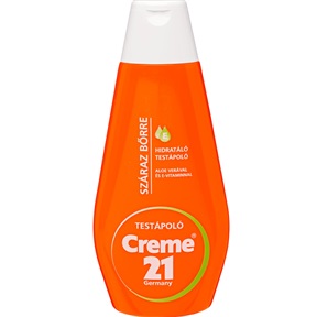 CREME 21 TESTÁPOLÓ 400ML HIDRATÁLÓ ALOE VERA&E-VITAMIN / SZÁRAZ BŐRRE