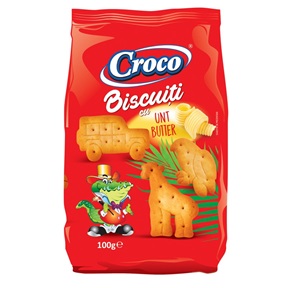 CROCO KEKSZ FIGURÁS 100G VAJAS CROCO KEKSZ FIGURÁS 100G VAJAS