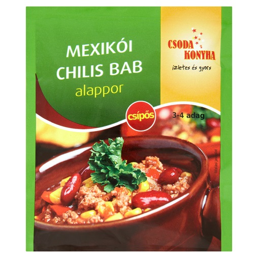 CSODA KONYHA ALAPPOR 45G MEXIKÓI CHILIS BAB CSODA KONYHA ALAPPOR 45G MEXIKÓI CHILIS BAB