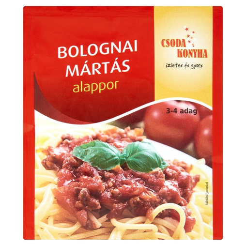 CSODA KONYHA ALAPPOR 47G BOLOGNAI MÁRTÁS