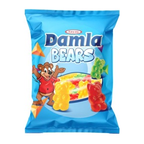 DAMLA GUMICUKOR 80G BEARS - MEDVE / VEGYES GYÜMÖLCS ÍZŰ