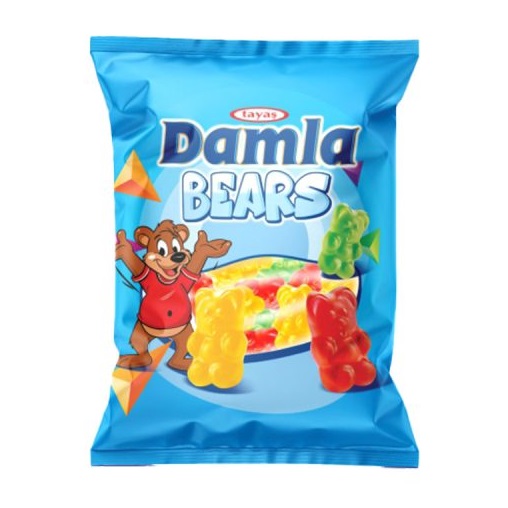 DAMLA GUMICUKOR 80G BEARS - MEDVE / VEGYES GYÜMÖLCS ÍZŰ