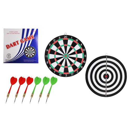 DARTS TÁBLA 38CM + 6DB DARTS TŰ 730035 DARTS TÁBLA 38CM + 6DB DARTS TŰ 730035