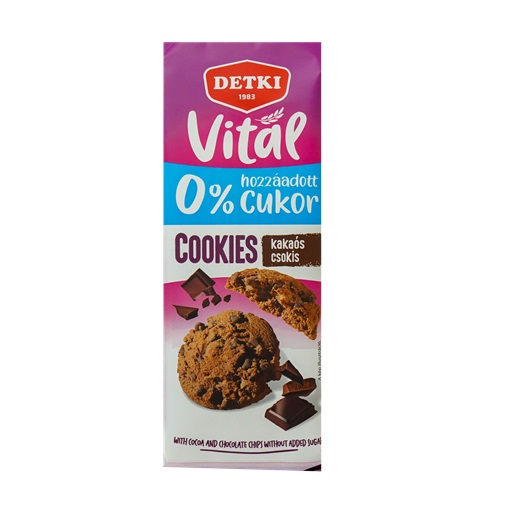 DETKI COOKIES HCN OMLÓS KEKSZ 130G CSOKIDARABOS+ KAKAÓS DETKI COOKIES HCN OMLÓS KEKSZ 130G CSOKIDARABOS+ KAKAÓS