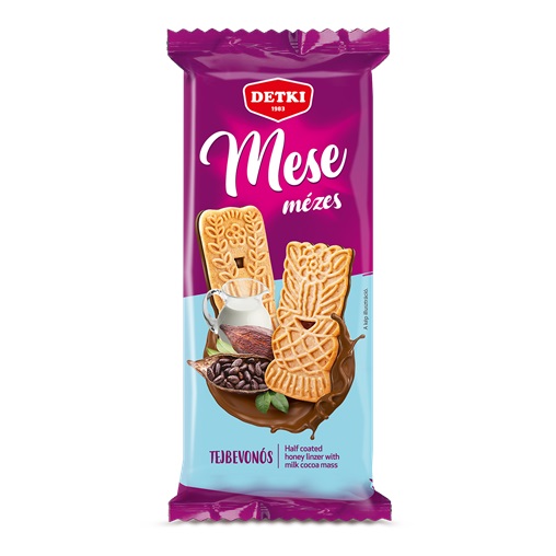 DETKI MESE MÉZES LINZER 180G KAKAÓS TEJBEVONÓM. FÉLIG MÁRTVA DETKI MESE MÉZES LINZER 180G KAKAÓS TEJBEVONÓM. FÉLIG MÁRTVA
