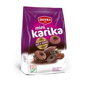 DETKI MINI KARIKA TEASÜTEMÉNY 160G DUPLA KAKAÓS