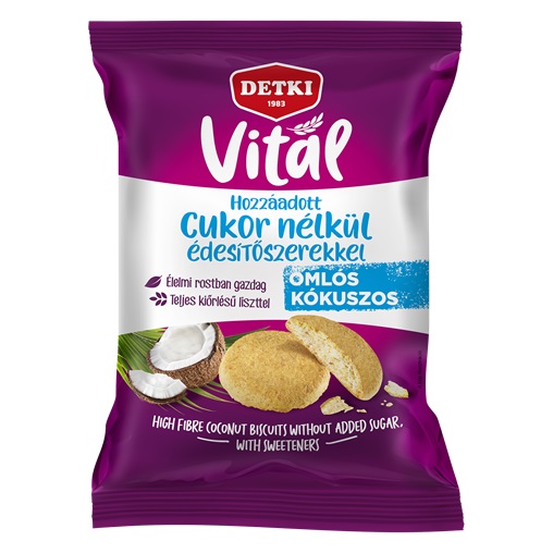 DETKI VITÁL HCN OMLÓS KEKSZ 180G KÓKUSZOS