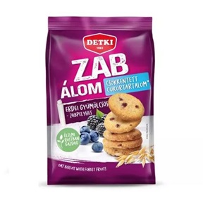 DETKI ZAB-ÁLOM OMLÓS KEKSZ 150G ERDEI GYÜMÖLCSÖS-ZABPELYHES DETKI ZAB-ÁLOM OMLÓS KEKSZ 150G ERDEI GYÜMÖLCSÖS-ZABPELYHES