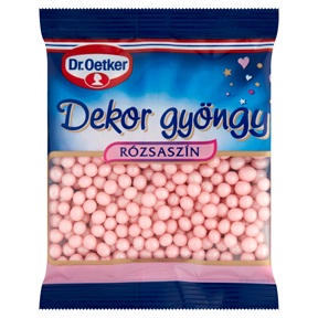 DR. OETKER DEKOR GYÖNGY 30G RÓZSASZÍN DR. OETKER DEKOR GYÖNGY 30G RÓZSASZÍN