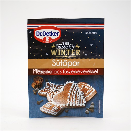 DR. OETKER SÜTŐPOR 18G MÉZESKALÁCS FŰSZERKEVERÉKKEL DR. OETKER SÜTŐPOR 18G MÉZESKALÁCS FŰSZERKEVERÉKKEL