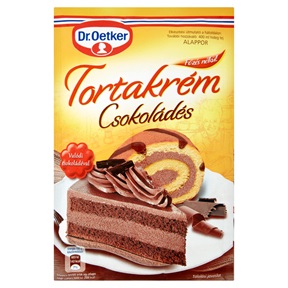 DR. OETKER TORTAKRÉM 145G CSOKOLÁDÉS DR. OETKER TORTAKRÉM 145G CSOKOLÁDÉS