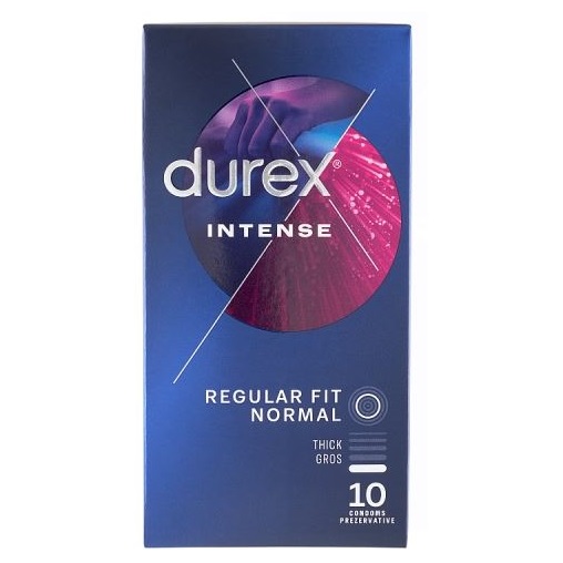 DUREX ÓVSZER 10DB-OS INTENSE ORGASMIC DUREX ÓVSZER 10DB-OS INTENSE ORGASMIC
